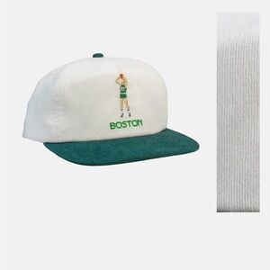 NWT Tecmo Boston Bird 8 Bit - Hat Baseball Cap Adjustable Snapback  White Green